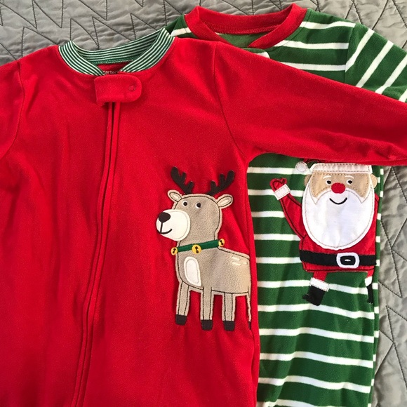 Carter's Other - Fleece Christmas PJ Bundle